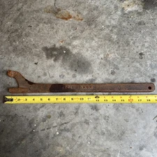 Vintage ELDI Crank Arm Bending Tool Straightener, Vintage Antique Bicycle Tool