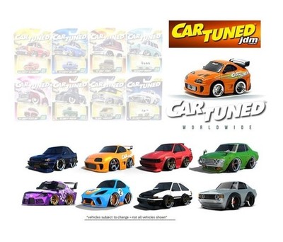 JDM TUNERS SERIES 1 SET OF 8 PCS DIECAST MODEL CARS BY CARTUNED