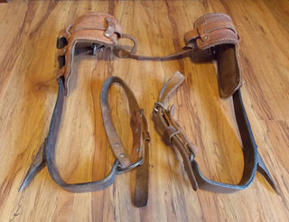 BUCKINGHAM 3122 Climbing Spurs Gaffs