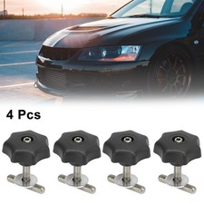 4pcs 50mm Locking Rail Mounting Screws for VW T5 T6 Caravelle Multivan Black