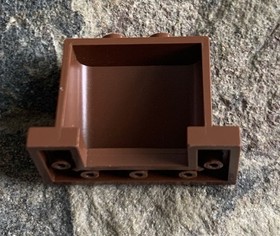 LEGO CARS RedBrown Windscreen with Pattern 93598pb01 / Set 8487 8201 8679