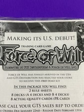Collectible Individual Force of Will Card Games in English Collectible Individual Force of Will Card Games in English