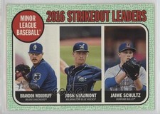 2017 Topps Heritage Minor League Edition Leaders Green 36/50 Jaime Schultz 9hx