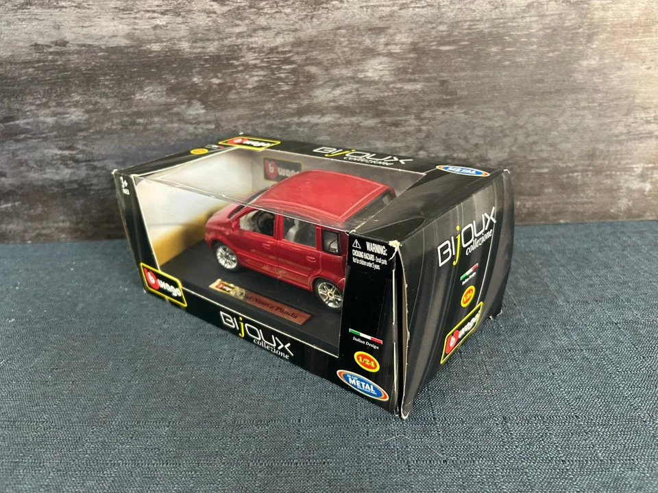 FIAT PANDA 169 Fiat Nuova Panda 2003 scala 1/24 BBURAGO Burago BIJOUX multijet - Immagine 3 di 4