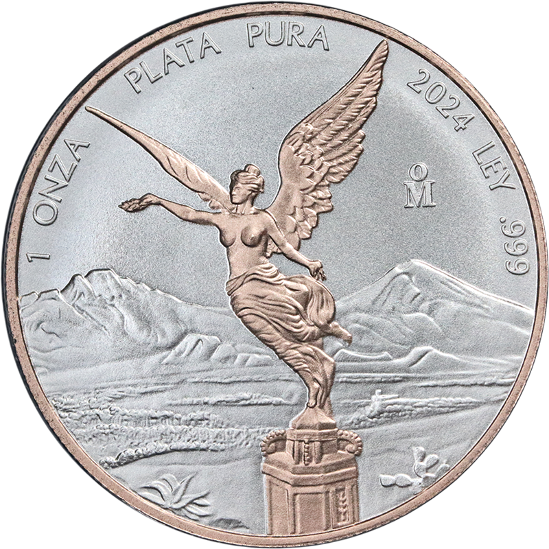 LIBERTA　130 145 2024 Mexico 1 Ounce Silver Libertad - Red Gold Edition - STOCK | eBay