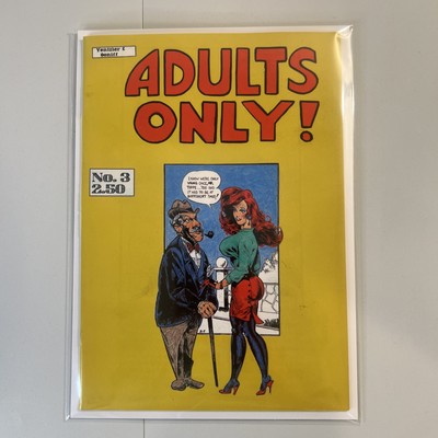 AD#LTS ONLY #3 COMIC MAGAZINE - FULLER INKWELL - UNDERGROUND COMICS 1987 |