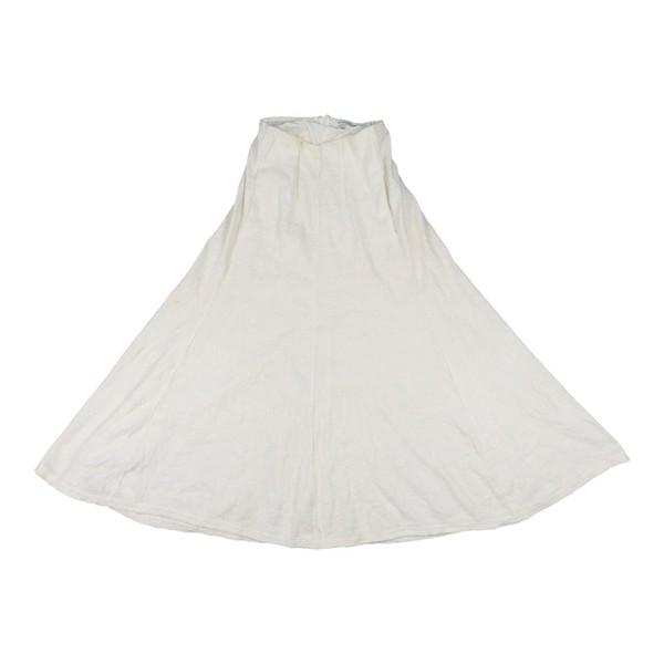 Camilla And Marc Skirt Womens 6 White Primula Textured Full Circle Midi Size 6