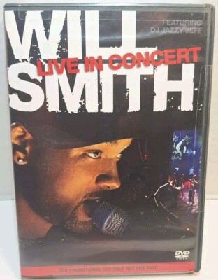 WILL SMITH-LIVE IN CONCERT (DVD)  DJ JAZZY JEFF Promo 