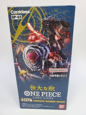 one piece card game mighty enemies One Piece Card Game - [OP-03] Mighty Enemies Japanese Booster Box