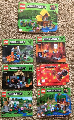 lego minecraft 21146 instructions