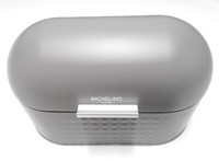 Michelino Brotkasten Grau Matt Brotbox BrotbehäLter