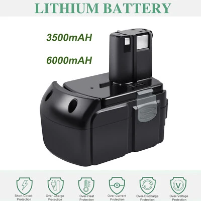TECMANA Batteria per Hitachi EBM1830 BCL1840 BCL1825 327730 326240 327731 326241 18V