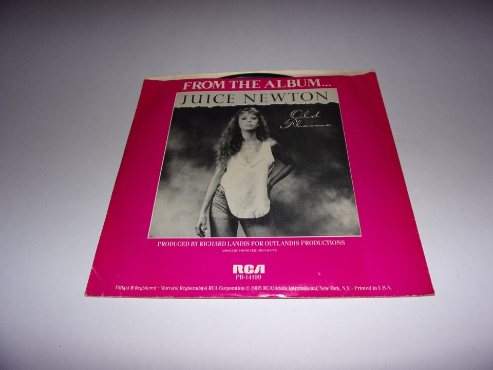 Juice Newton Hurt / Eye Of A Hurricane / 45 Rpm / With PS / 1985 eBay
