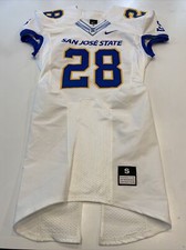 Game Worn Used Nike San Jose State Spartans SJSU Football Jersey Small 11 #28