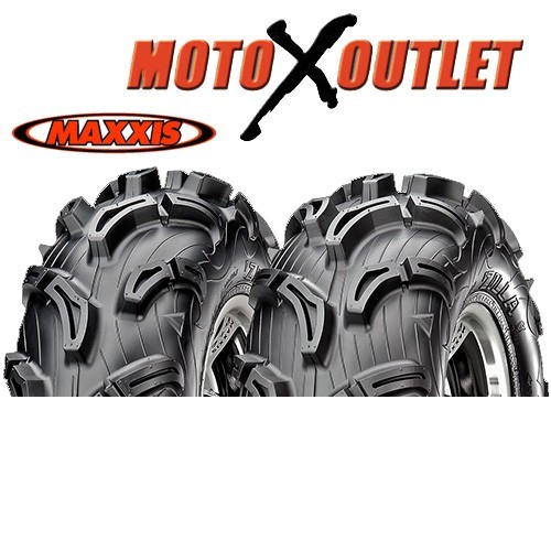 Maxxis Zilla ATV/UTV Tires – Set Of 4 – 28x9-14 Front, 28x11-14 Rear – 6-Ply Rated