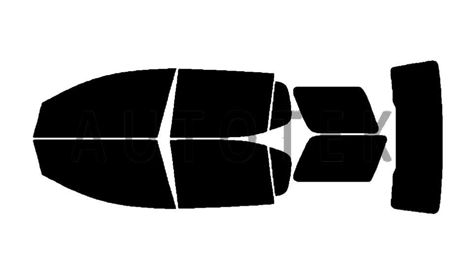 PreCut All Sides + Rear Window Film Any Tint Shade % For GMC Acadia 2017-2023 - Image 2 of 4