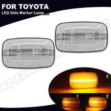 For Toyota Land Cruiser 70-100 Series Sequential Side Marker Turn Signal Lights