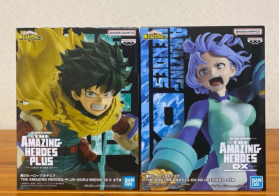 My Hero Academia Amazing Heroes Figure Izuku Midoriya Nejire Hado