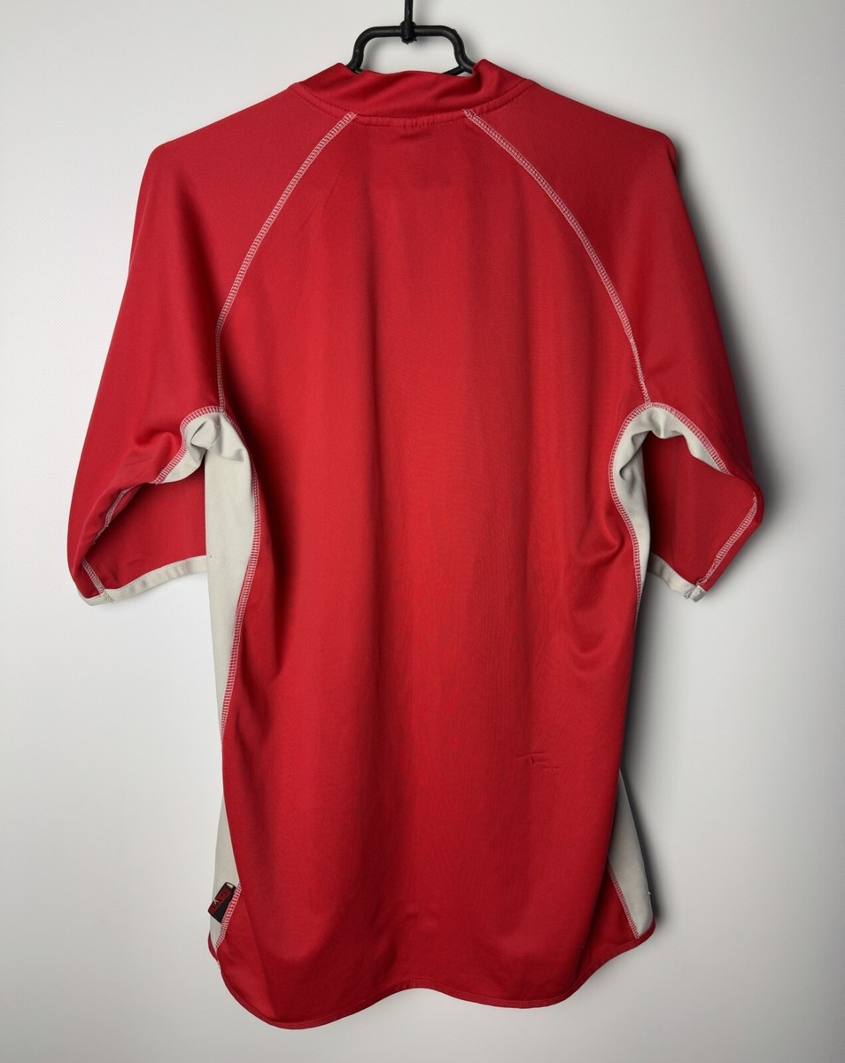 WALES 2002 2004 HOME FOOTBALL SHIRT SOCCER JERSEY KAPPA sz XL MEN
