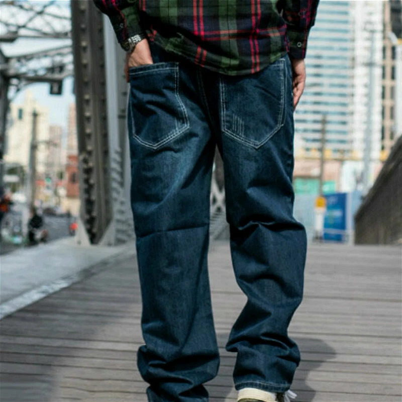 Jeans clearance uomo larghi
