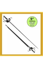 Cold Steel 88CHR 41.5 Inch 1060 Carbon Ribbed Shell Swept Hilt Rapier Sword
