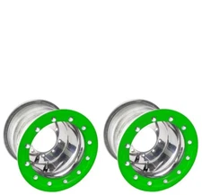 Kawasaki KFX 400 KFX 450R  Rear Wheels  Beadlock  8x8  3+5  4/110 Alba Racing PG