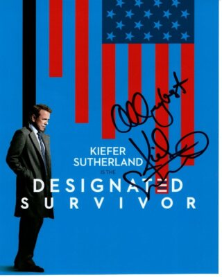 Kiefer Sutherland Signiertes Foto Mit Passepartout - Survivor Sammlerstück