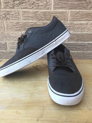 grey brown vans