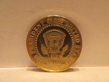 43rd President George W. Bush Presidential Center 2013 Dedication Brass 40mm