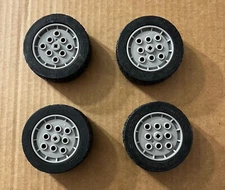 Lot of  4 Vex  Robotics Travel Wheels Hub Tire 200mm