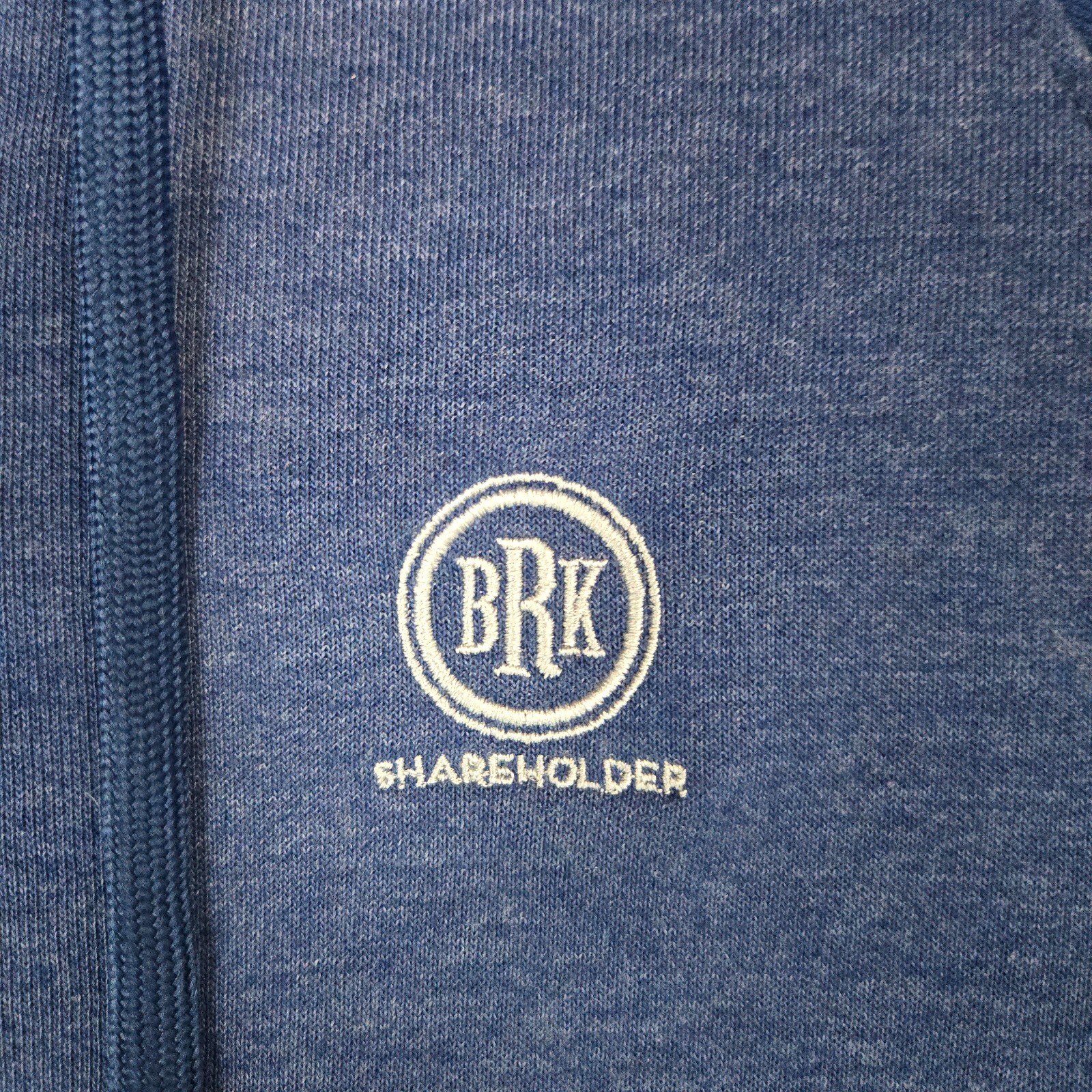 RUSSELL x BERKSHIRE HATHAWAY SHAREHOLDER Hooded Sweatshirt Sz Large Mens BRK image 5