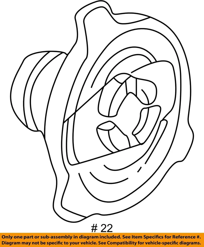 Used Engine Cooling Fan Clutch fits: 1993 Chevrolet S10/s15/sonoma 4-151 2.5 Gra - Image 4 of 4