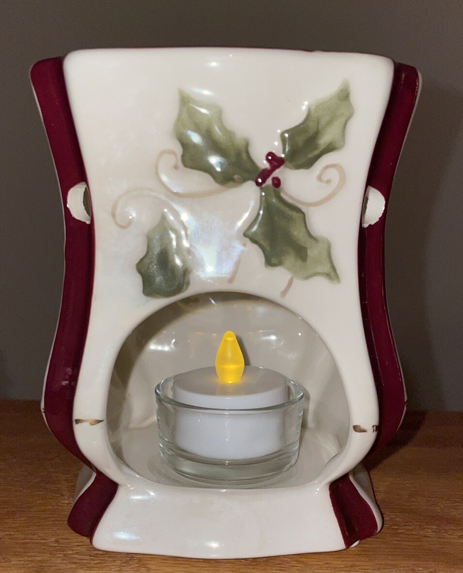 Yankee Candle Holly Candle Wax Melter eBay