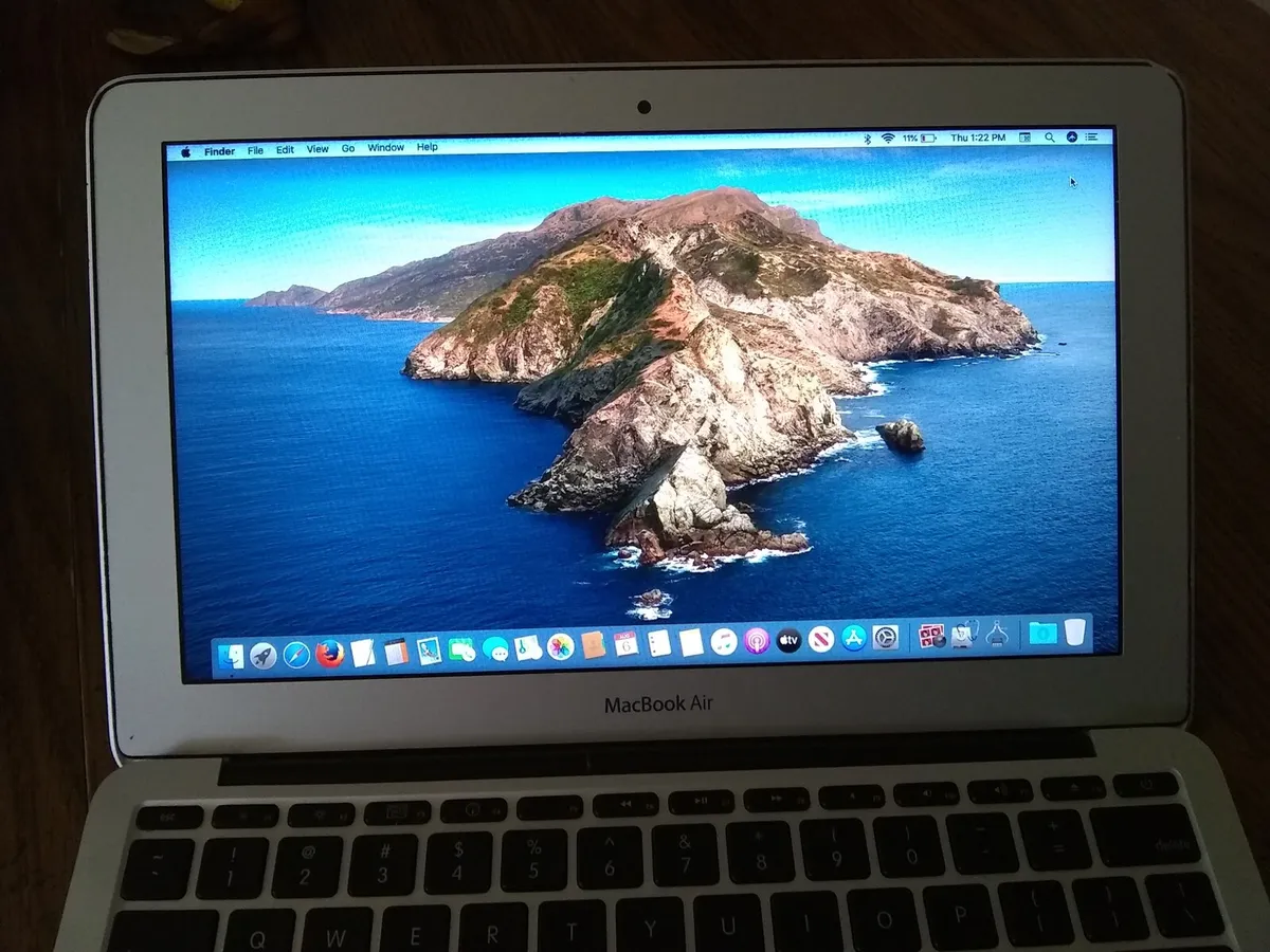 MacBook Air 11” Late 2010 A1370 Intel Core 2 Duo 1.4GHz 64GB SSD Catalina