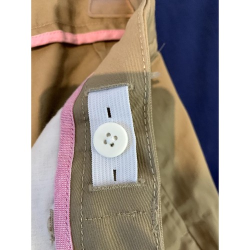 Lands' End Girls Khaki Uniform Shorts Size 16 Adjustable Waist Bermuda Style - Picture 4 of 7