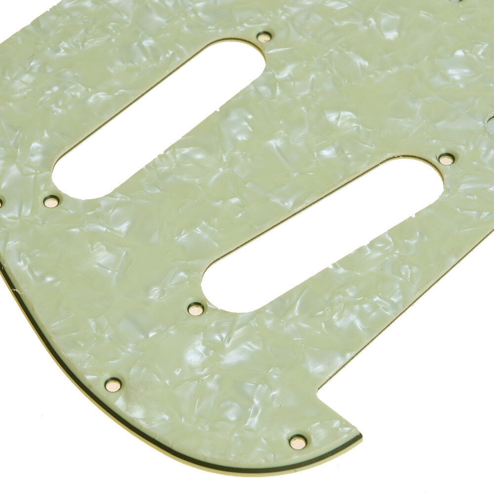 Mint Green Pearl Electric Guitar Pickguard For Fender Strat ST 3 Ply 11 Hole SSS eBay