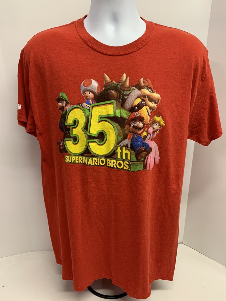 Shirt Mario 3d 35th Anniversary Nintendo Switch Super Mario 64