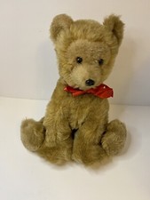 Dakin Pillow Pets 16  Stuffed Animal Plush Sitting Teddy Bear Brown 1976 Vintage