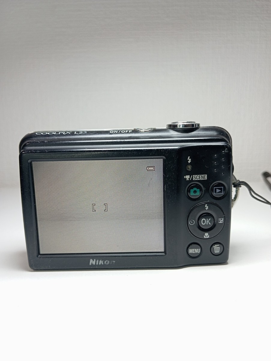 10.1 black camera L23 Coolpix Nikon クールピクス ニコン L23 COOLPIX Nikon 【C2189】 MP eBay | デジタルカメラ