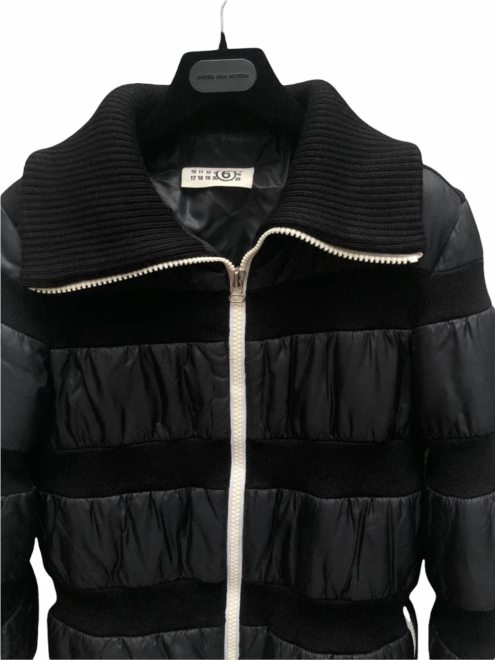 Martin Margiela   FW 2006 Black Stripped Puffer Jacket Size 42 M fits men XXS XS - Image 2 of 4