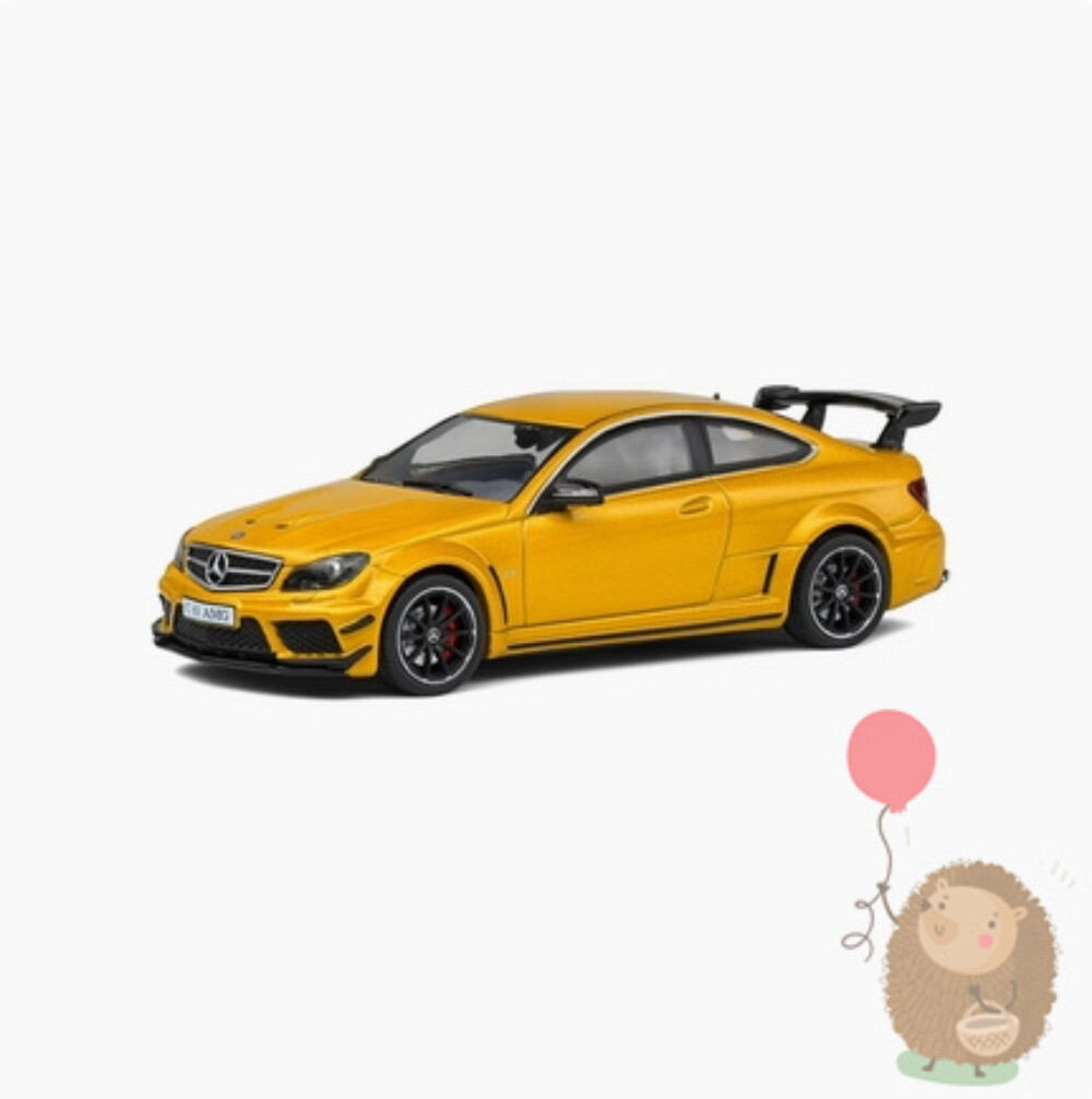 Solido 1/43 Benz MERCEDES C63 AMG BLACK SERIES Alloy Diecast Model