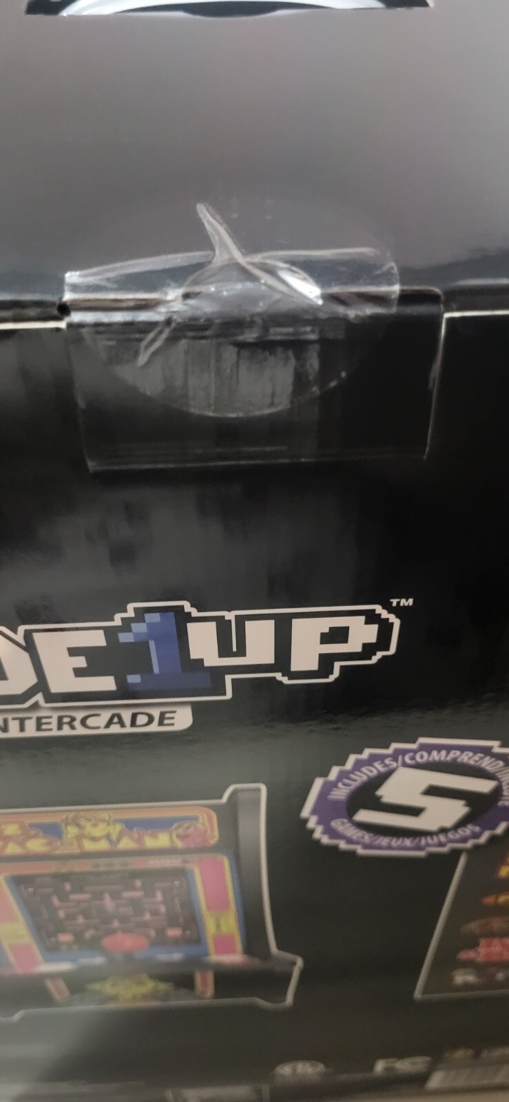 Arcade1Up Ms Pacman/Galaga Tabletop Arcade Machine 5 In 1 Games Makes