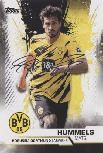 マッツ・フンメルス直筆サイン入り超大型写真…Mats HUMMELS… Mats Hummels - 2022-23 Original Hand Signed Borussia Dortmund