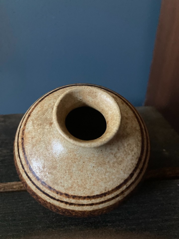 Vintage Pottery Craft Compton California Stoneware Vase eBay