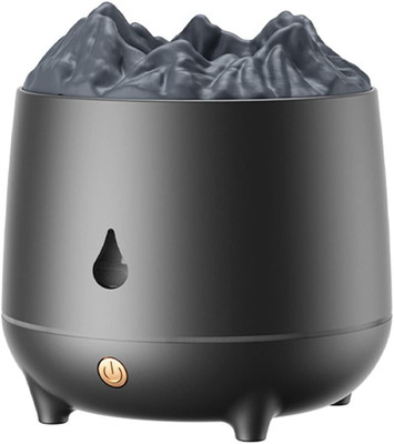 Volcano Flame Diffuser, Aromatherapy Essential Oil Diffuser, 400Ml Ultrasonic Co