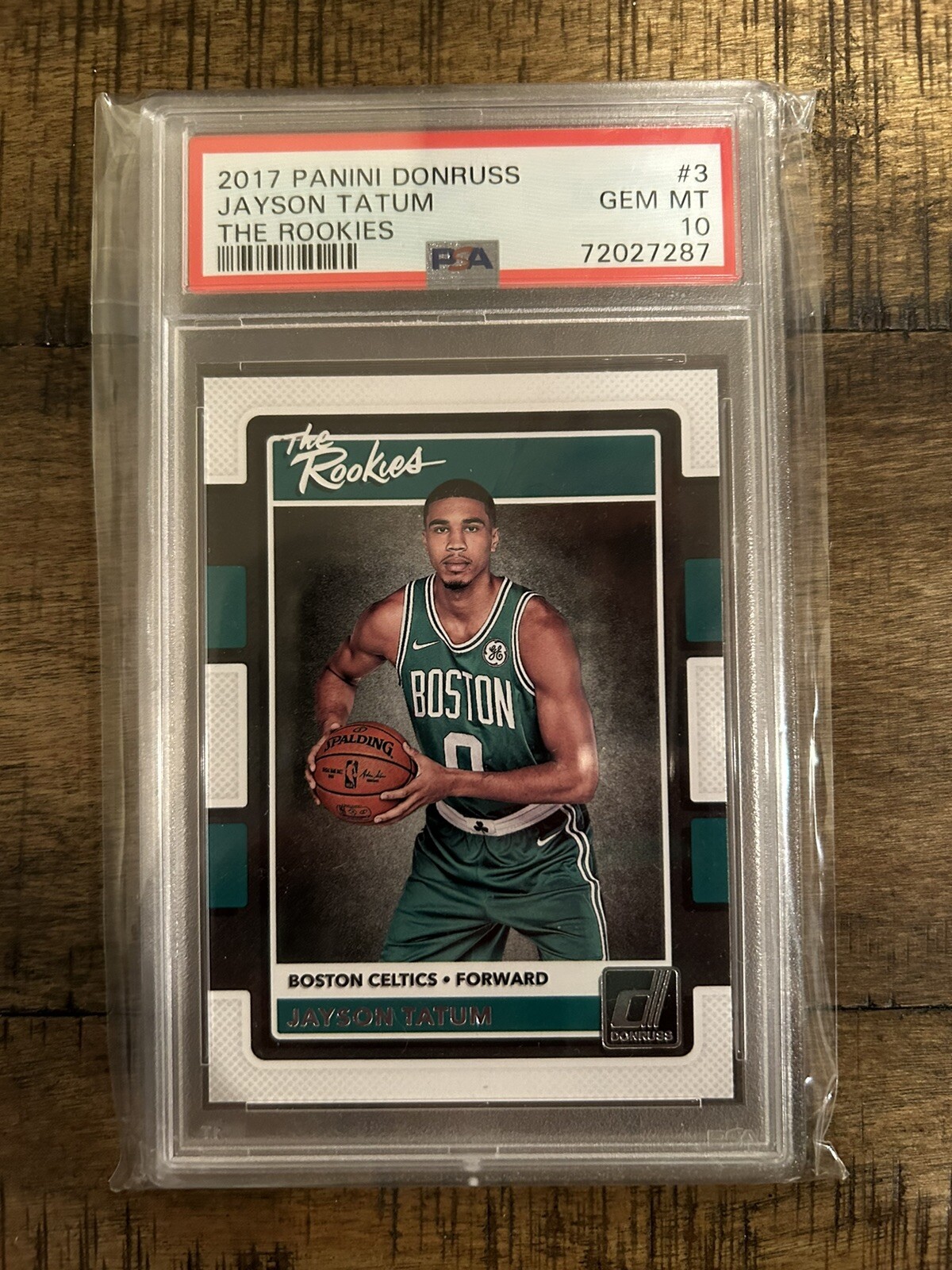 Jayson Tatum 2017 Donruss #3 The Rookies Price Guide - Sports Card 