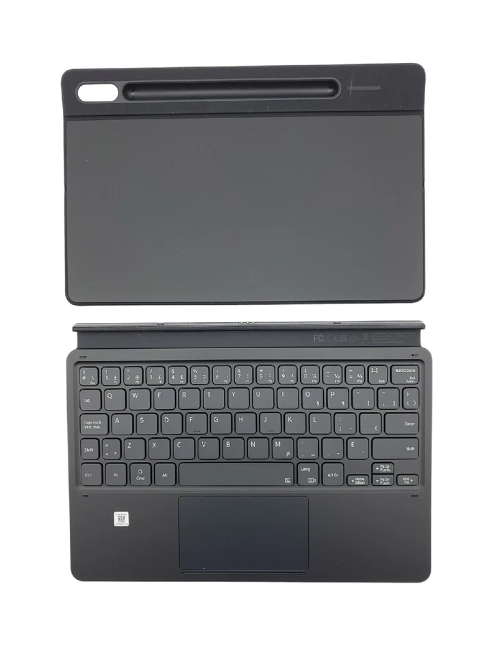 Funda libro teclado Samsung para Samsung Galaxy Tab S7 - negra (EF-DT870) Foto 4 de 4