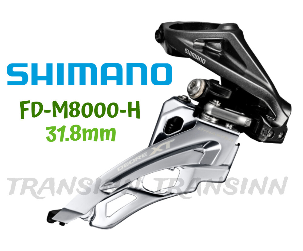 Shimano Deore XT FD-M8000-H Side-Swing Front Derailleur 3x11 High
