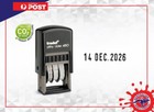 Trodat date stamp 4810 Self inking stamp Black Printy Dater 3.8mm Long date