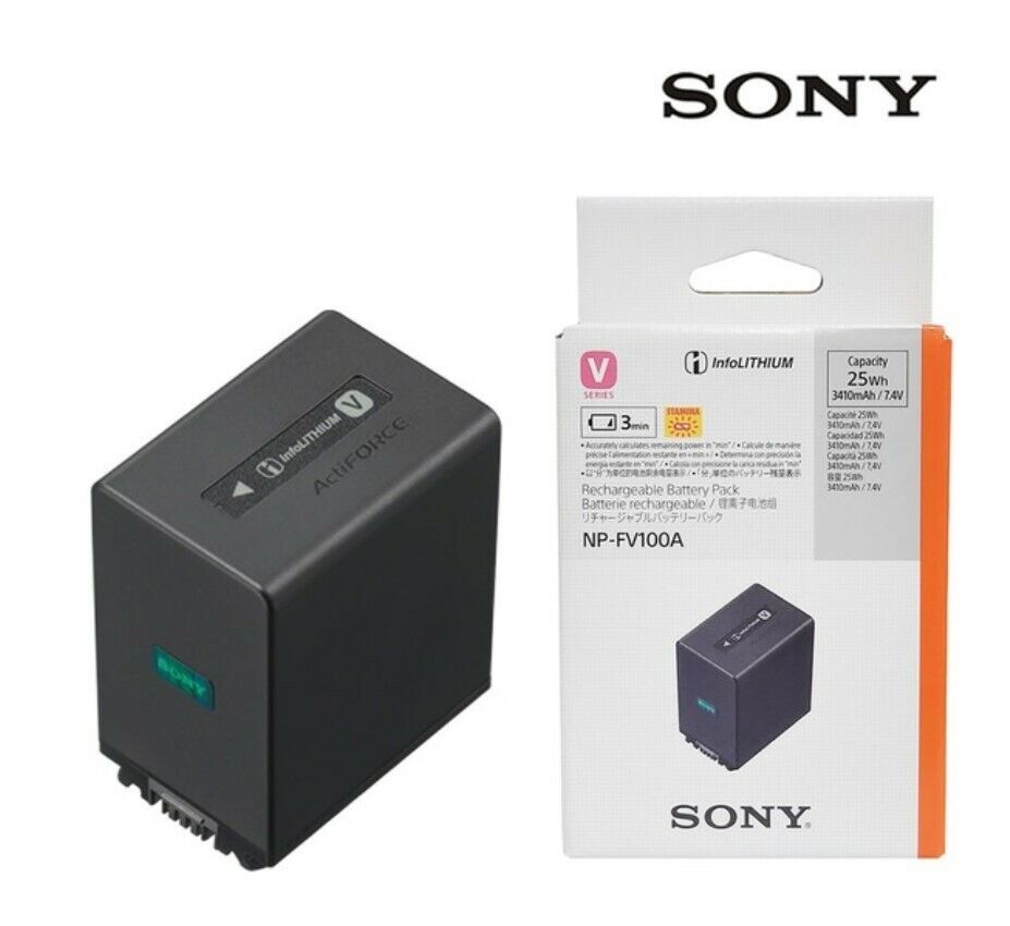 見事な ソニー SONY NP-FV100A リチャージャブルバッテリーパック ...